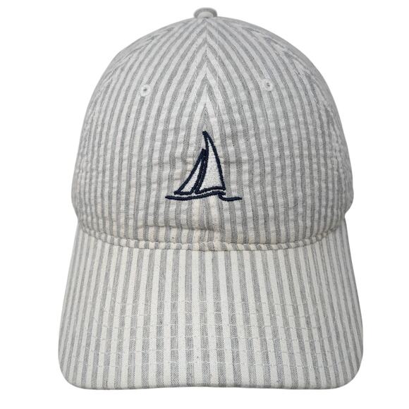 Freed Sailors Slideback Baseball Cap Multicolor OS Adjustable Pinstripe Blue84 - Picture 1 of 9